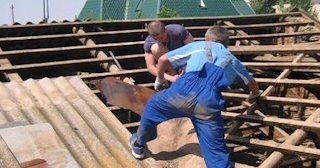 Демонтаж крыши в Александрове - стоимость работ от 735 рублей за м2
